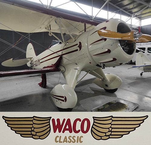 Réparation cuir avion Waco à Lille