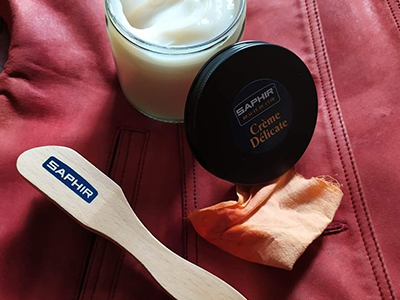 Hydratation cuir veste Lille