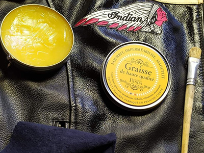 Nourrir cuir veste Lille